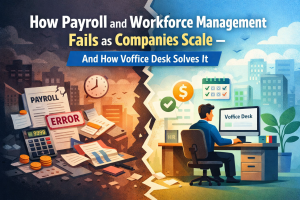 How Payroll and Workforce Management Fails as Companies Scale – And How Voffice Desk Solves It