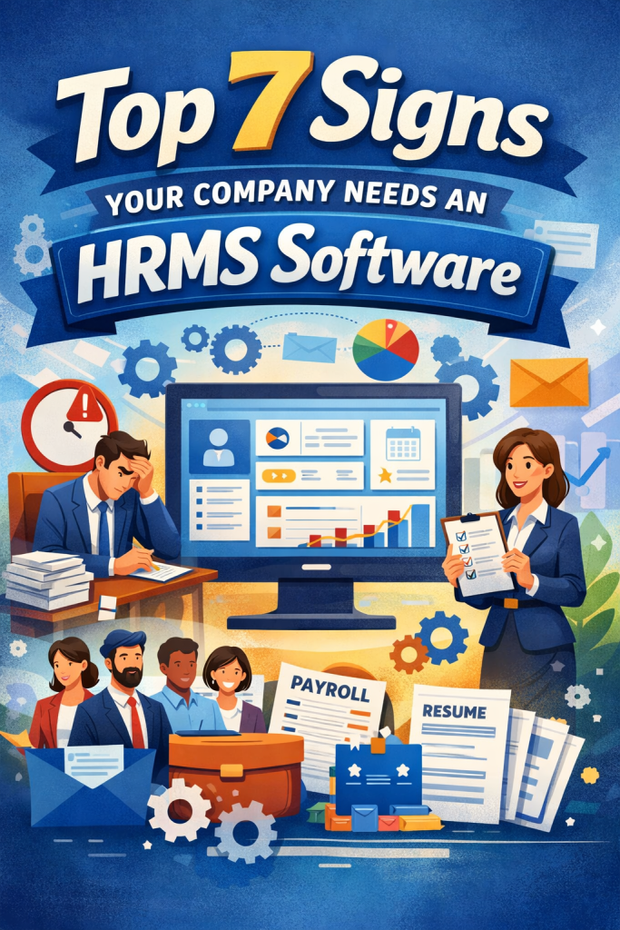 Top 7 Signs Your Company Needs an HRMS Software